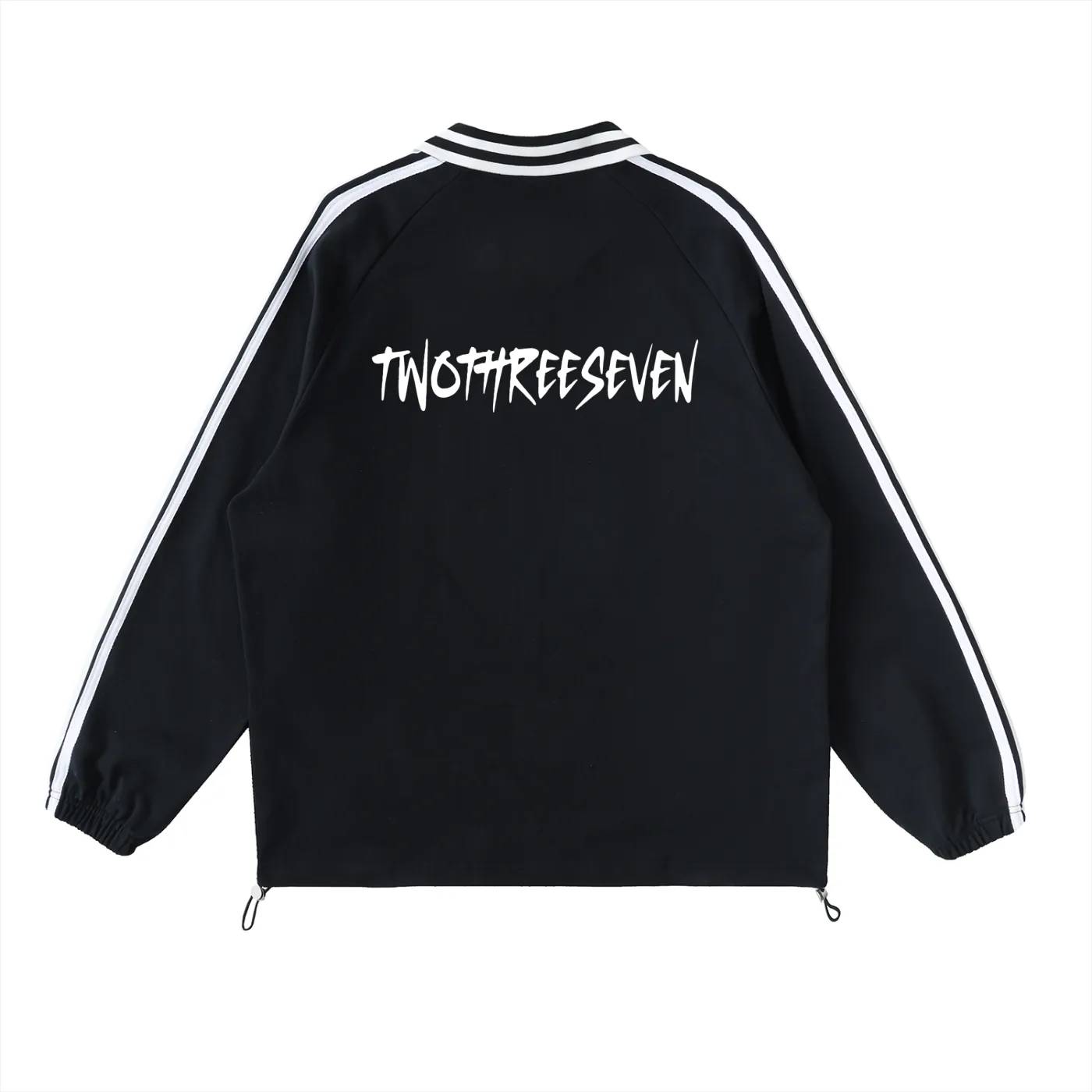 TwoThreeSeven Polo Shirt - Black - Back