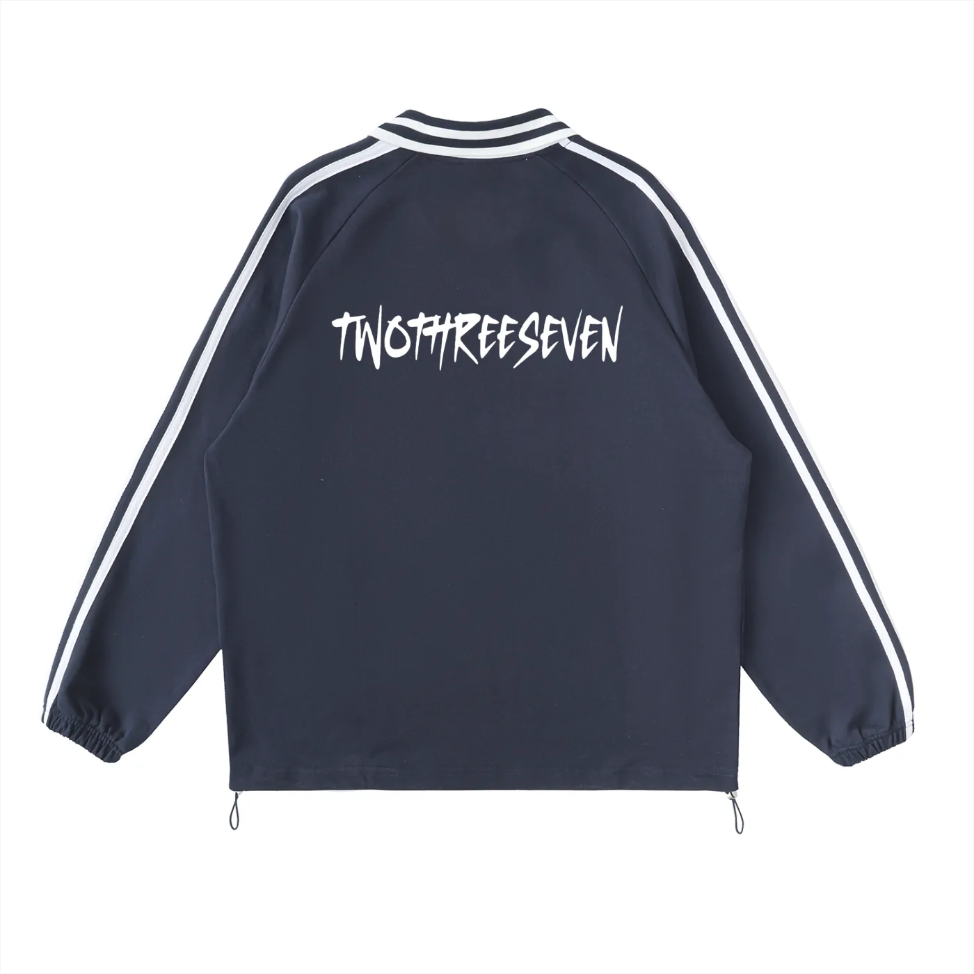 TwoThreeSeven Polo Shirt - Navy - Back