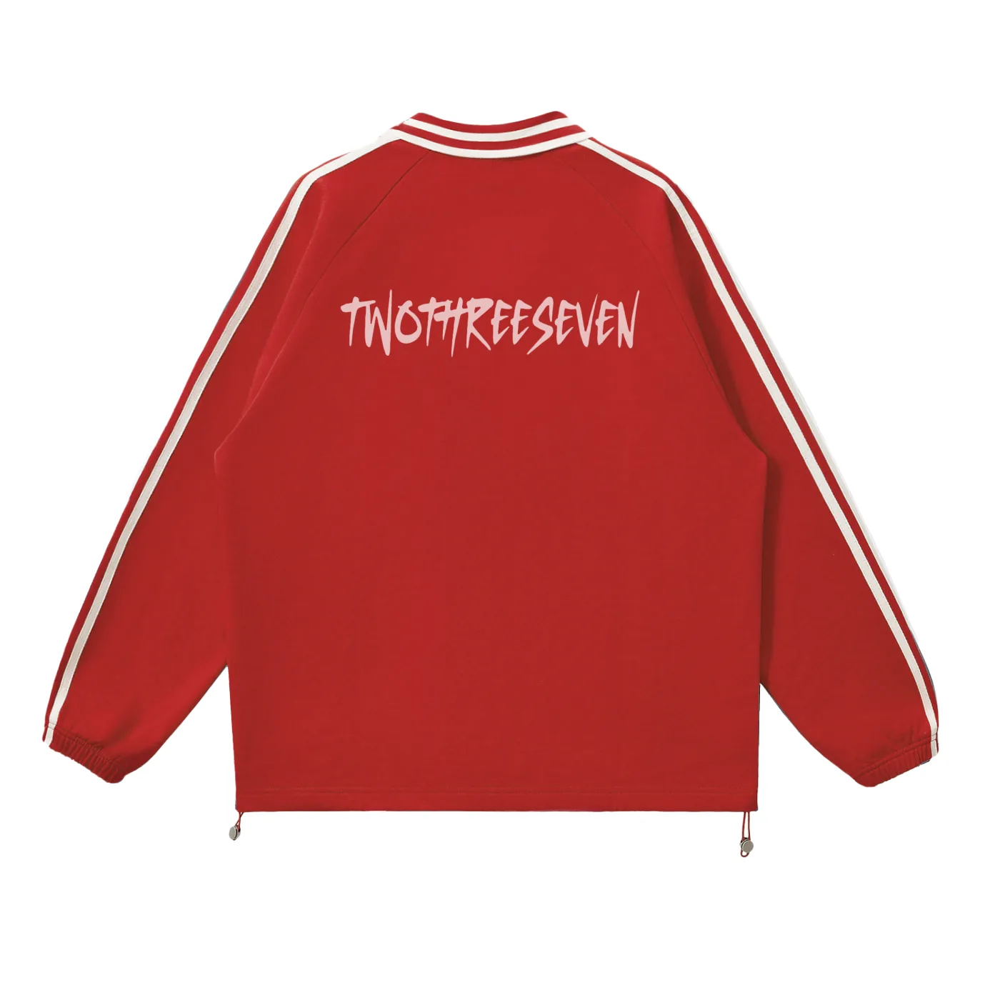 TwoThreeSeven Polo Shirt - Red - Back